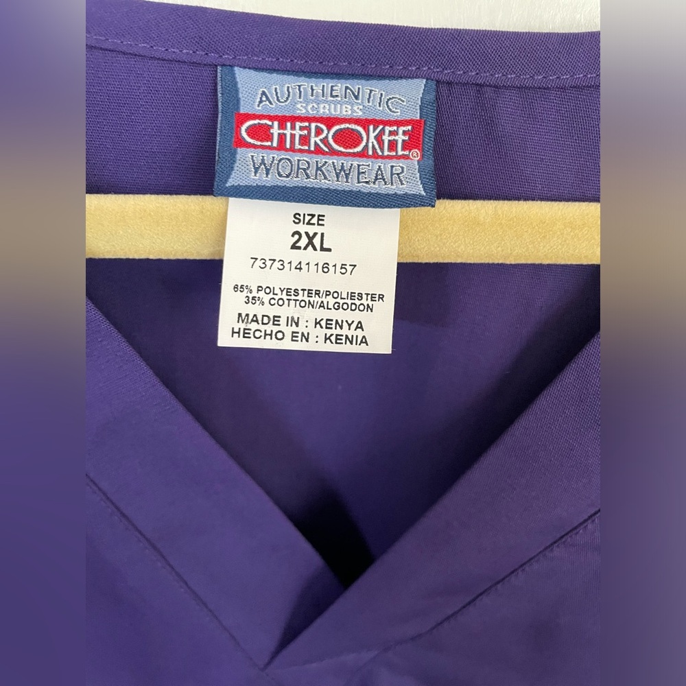 LOT of 3 Scrub SETS  PLUS 1 Scrub top all size 2 XL  unisex Dickies Cherokee NEW - Picture 11 of 16